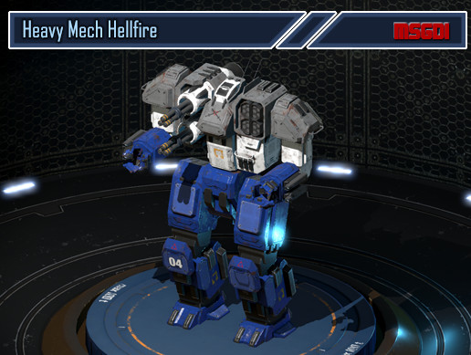 Heavy Mech Hellfire