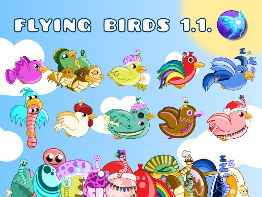 Cool Flying Birds Art - Starter Pack 1.1.
