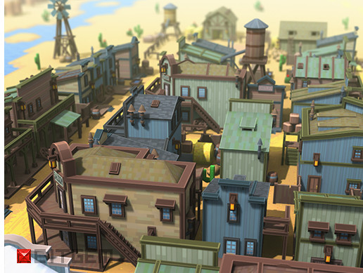 Western Town Pixel Style Set