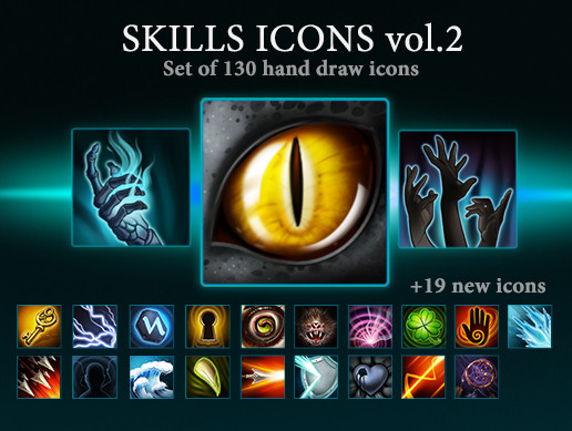 Skills Icons vol.2