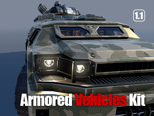 Sci-Fi Armored Vehicles Kit