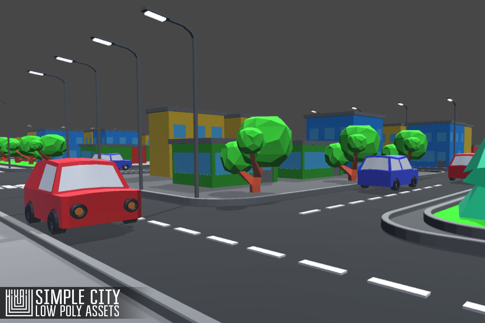 Simple City - Low Poly Assets