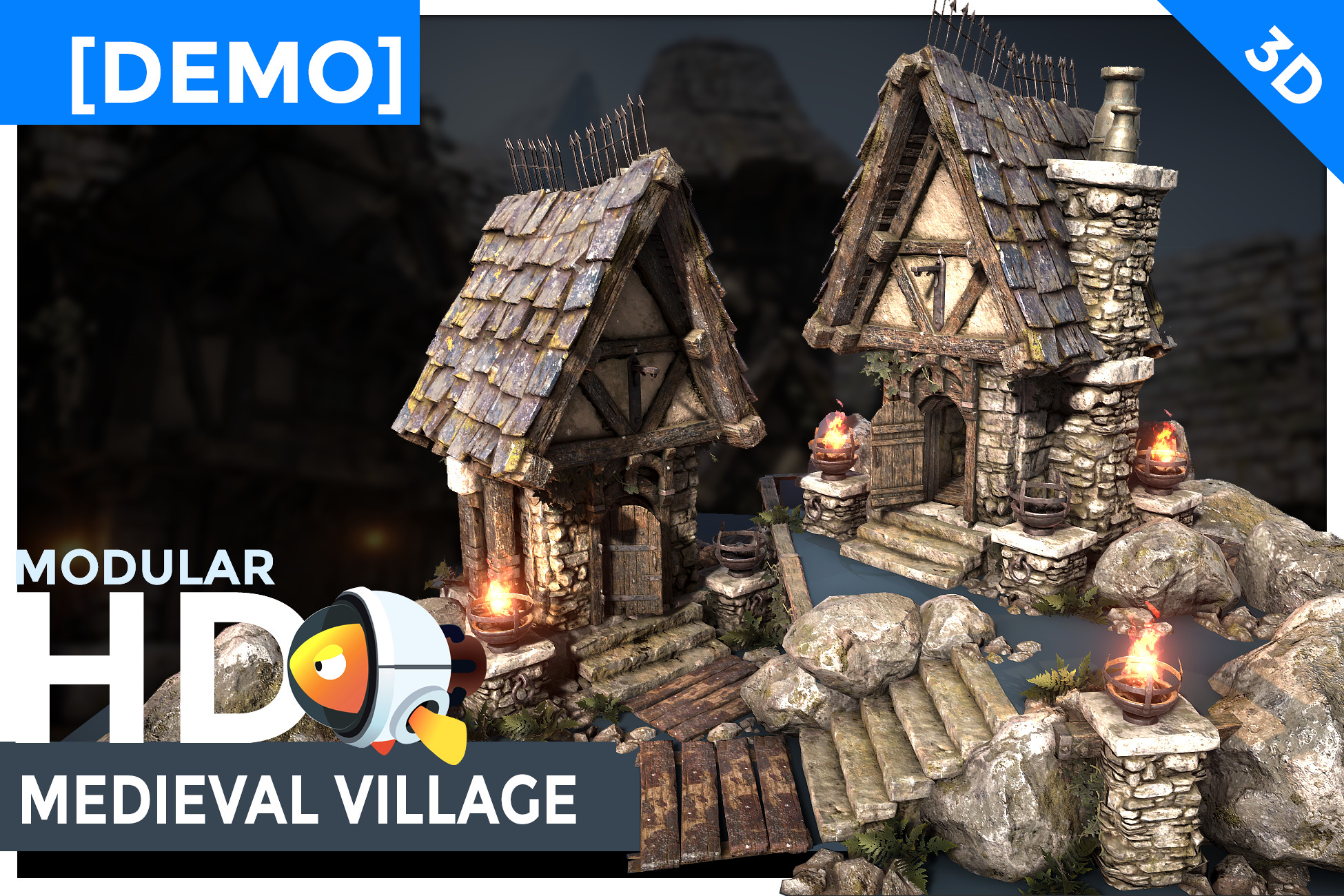 HD - Medieval Village: Demo