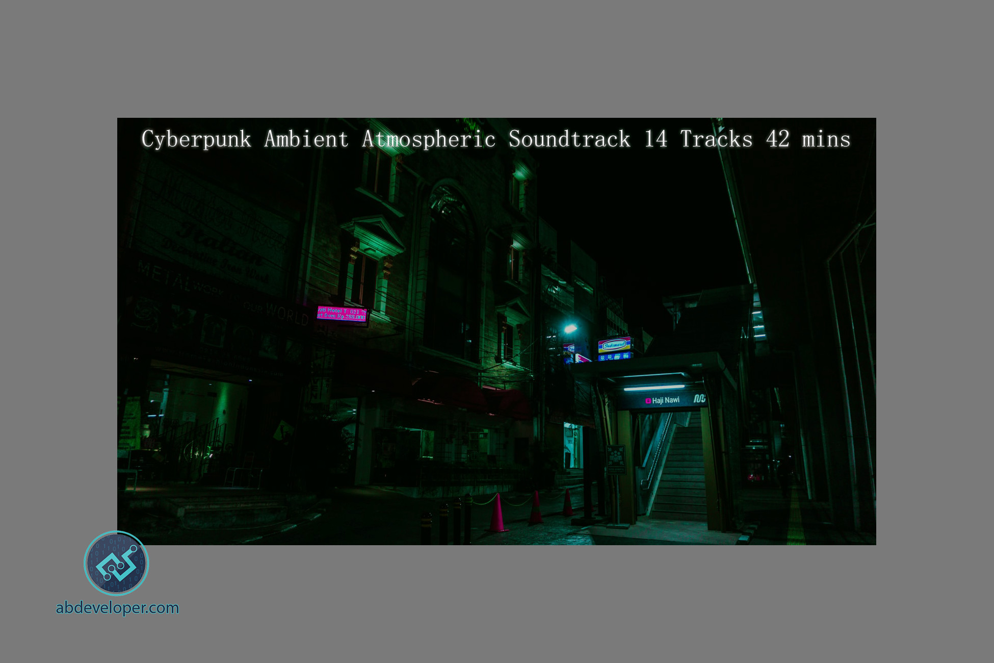 AAA quality Cyberpunk Ambient Atmospheric music