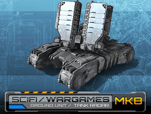 SciFi Tank Radar MK8