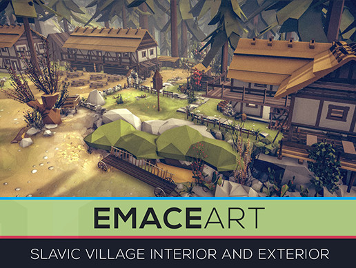 Slavic Village Interior and Exterior Kit LODs