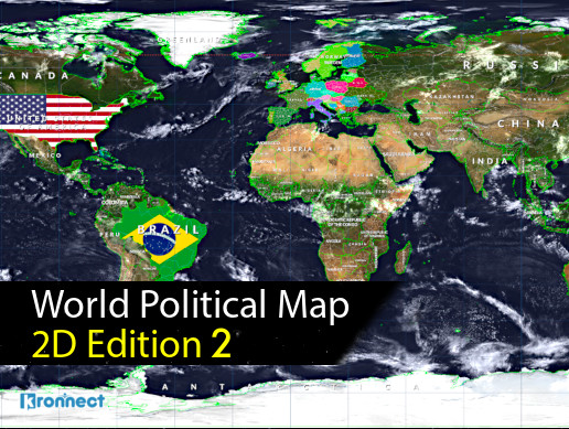 World Map 2D Edition 2