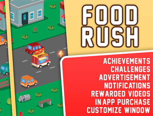 Food Rush - Complete Project
