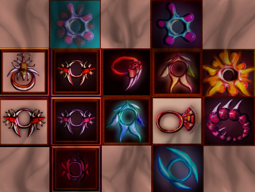 Mystery Rings Icons Pack