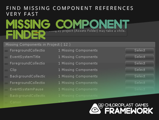 Missing Component Finder