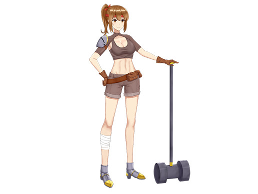 2D Animate Girl Character6