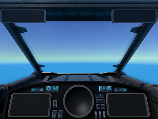 Spaceship Cockpit