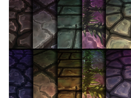 Hand Painted Textures: Stone Tiles