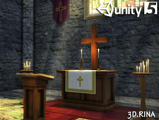Church Interior Props