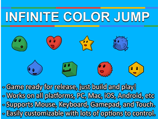 Infinite Color Jump Game
