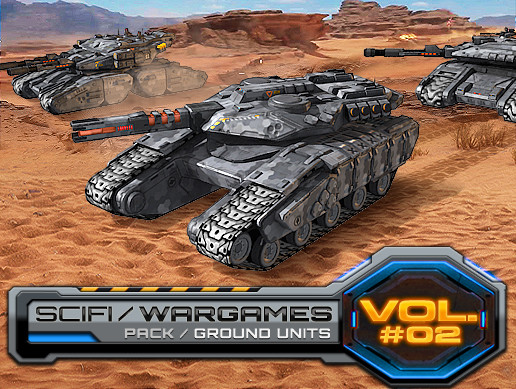 SciFi Ground Units Vol.#02