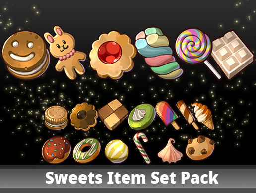 Sweets Item Set Pack