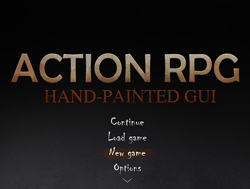 Action RPG GUI