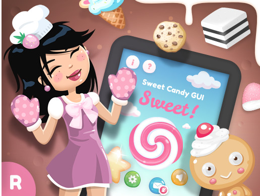 Sweet Candy GUI Pack