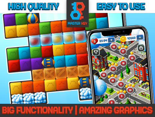 MK - City Match-2 Game Asset