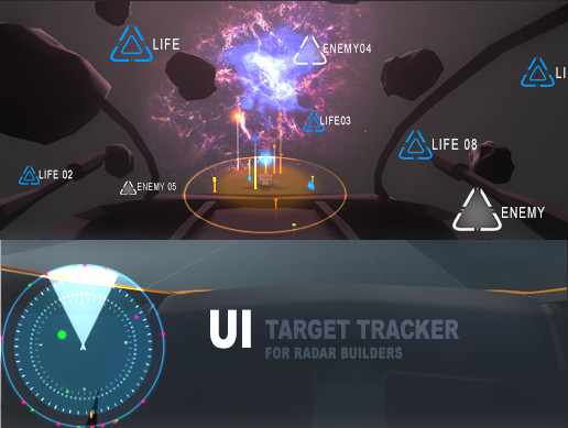UI Target Tracker for Radar Builders