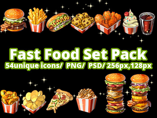 Fast Food Set Pack