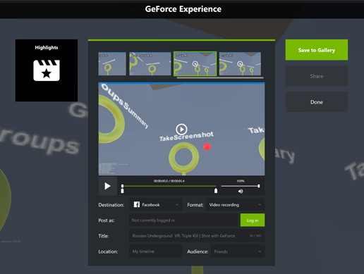 NVIDIA® Highlights Test Sample