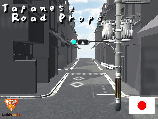 Japanese Road Props