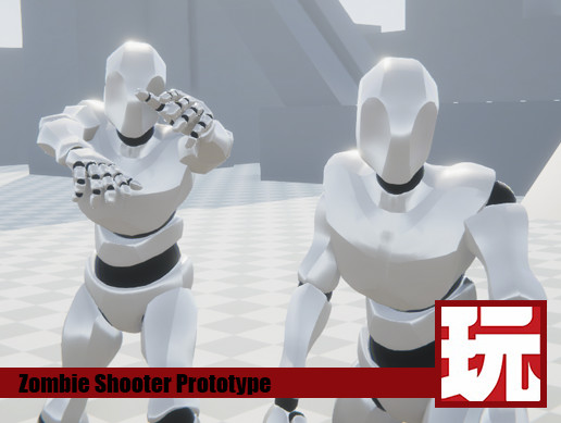 Zombie Shooter Prototype for Playmaker