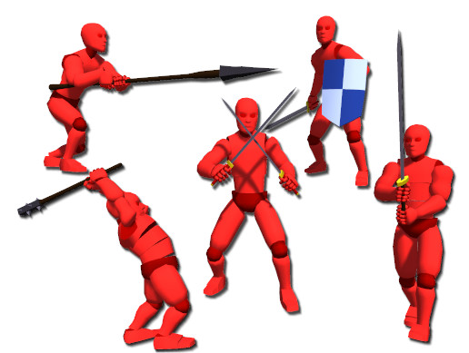 Melee Warrior Animations Pack