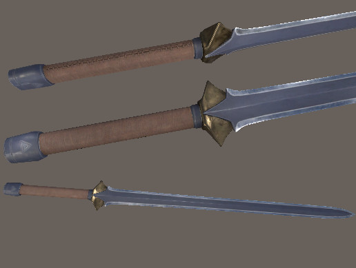 PBR Fantasy Short Sword