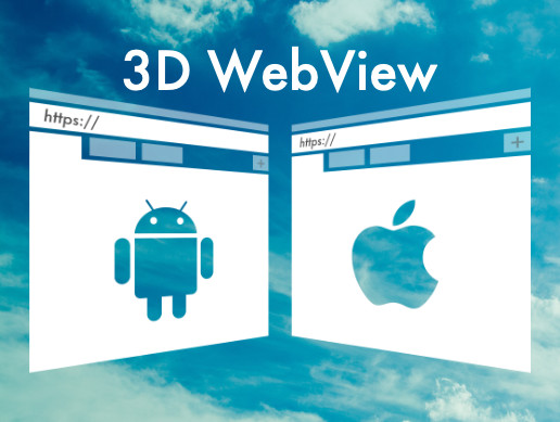 3D WebView for Android and iOS