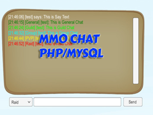 MMO Style Chat - PHP/MySQL