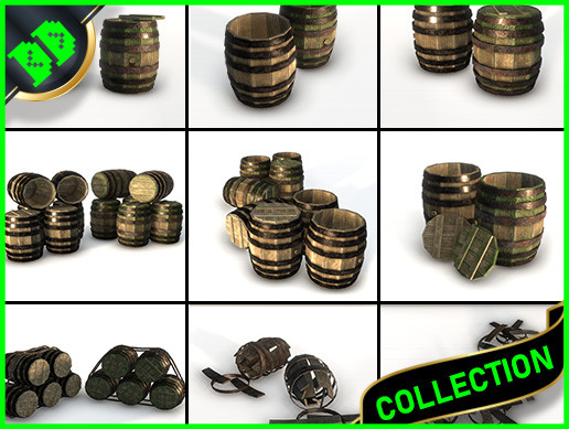 Barrel PBR Collection