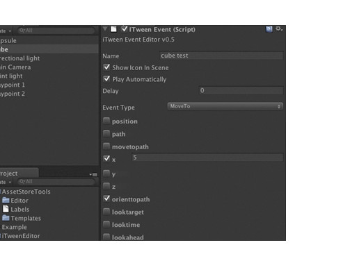 iTween Visual Editor