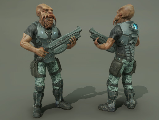 SCI FI: ALIEN MERCENARY