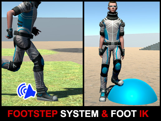 Footsteps Sound System & Foot Placement IK