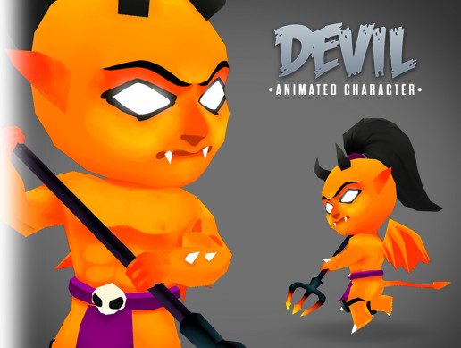 Devil animated character