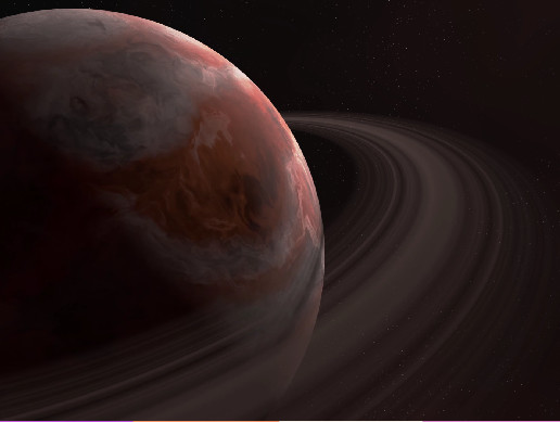 Animated Gas Planet