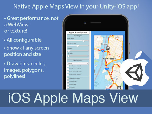 iOS Apple Maps View