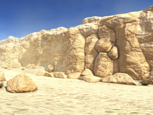 PBR Desert Landscape