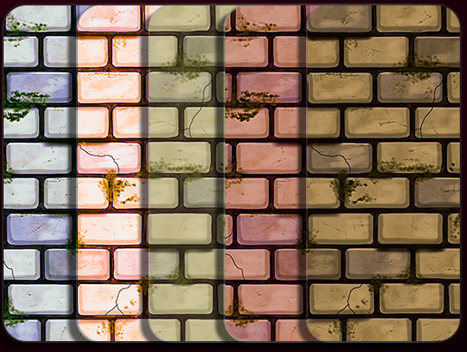 Bricks - Hand Painted Texture