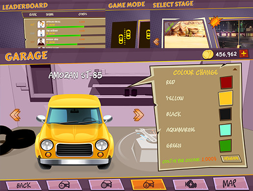 Racing Game Graphics CxS (GUI Skin 1)