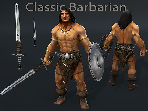 Heroes - Classic Barbarian