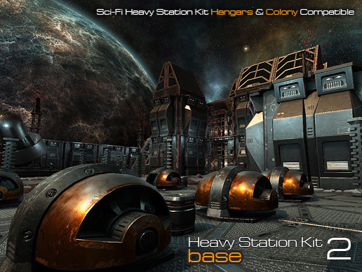 Sci-Fi Heavy Station Kit base