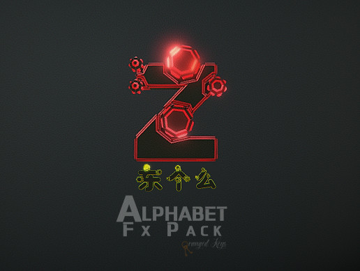 Alphabet FX Pack (Latin/Chinese)