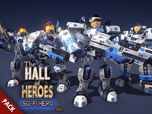 Sci Fi Hero PBR