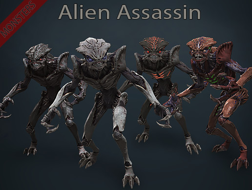Monsters - Alien Assassin