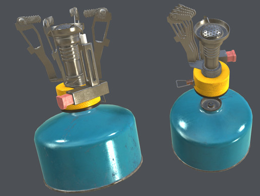 Realistic Gas Stove