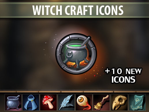 Witch Craft Icons
